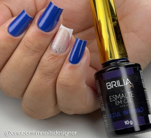 ESMALTE BRILIA AZUL INTENSO