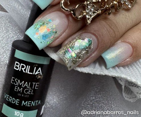 ESMALTE BRILIA VERDE MENTA