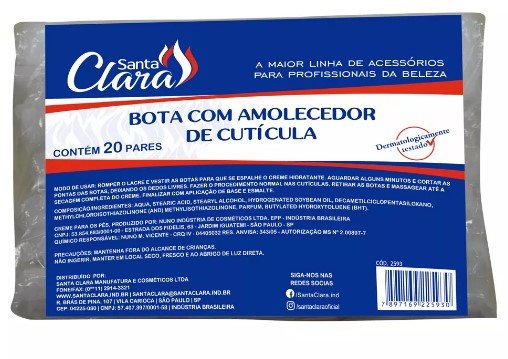 BOTA COM AMOLECEDOR SANTA CLARA