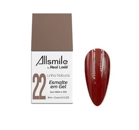 Esmalte real love/allsmile 22