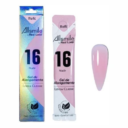 Refil de gel real love/allsmile 16