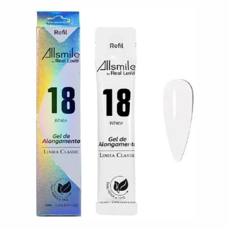 Refil de gel real love/allsmile 18