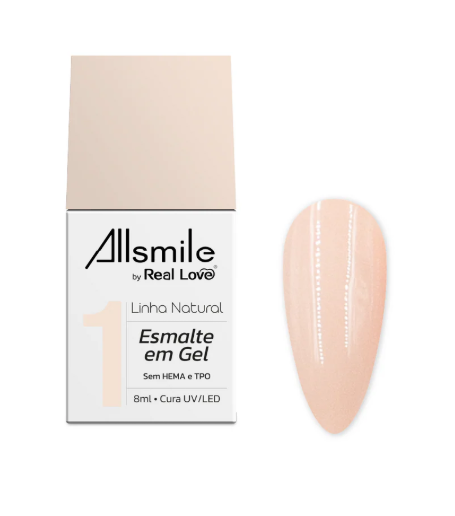 esmalte real love/allsmile 01