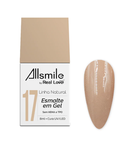 esmalte real love/allsmile 17