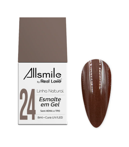 esmalte real love/allsmile 24