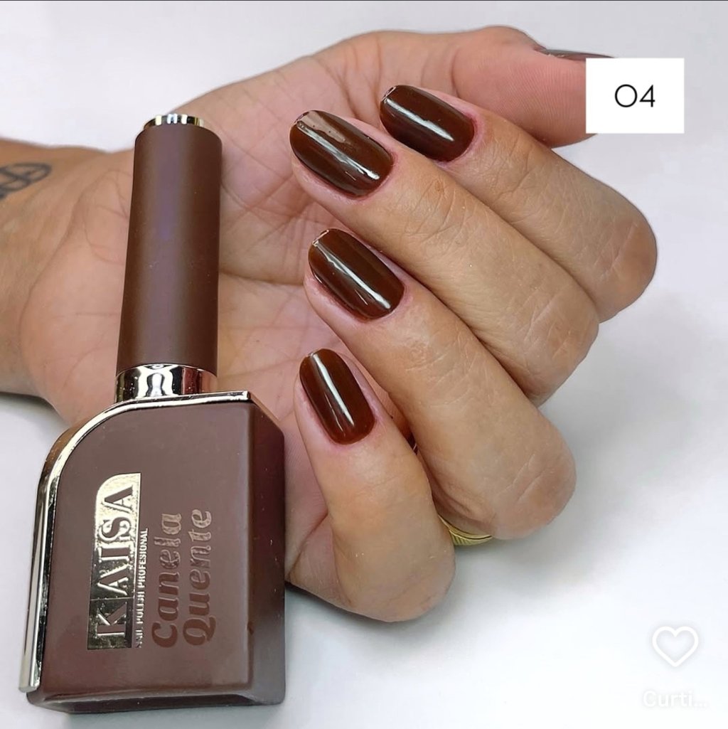 Esmalte gramado kaisa canela quente