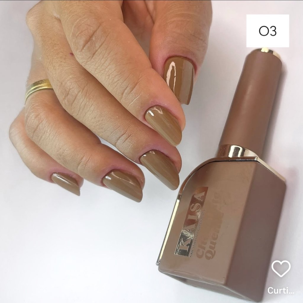 Esmalte gramado kaisa chocolate quente