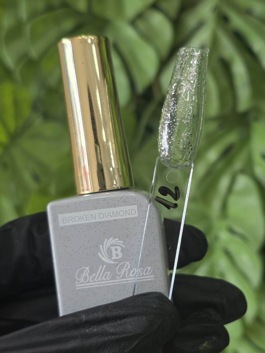 ESMALTE BELLA ROSA GLITTER 12 