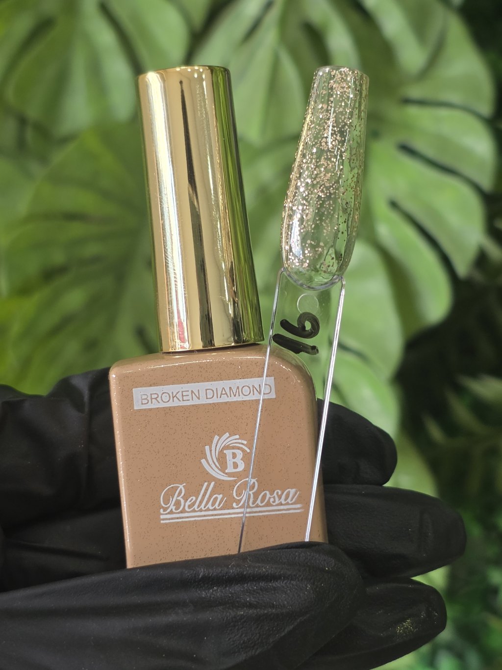 ESMALTE BELLA ROSA GLITTER 16