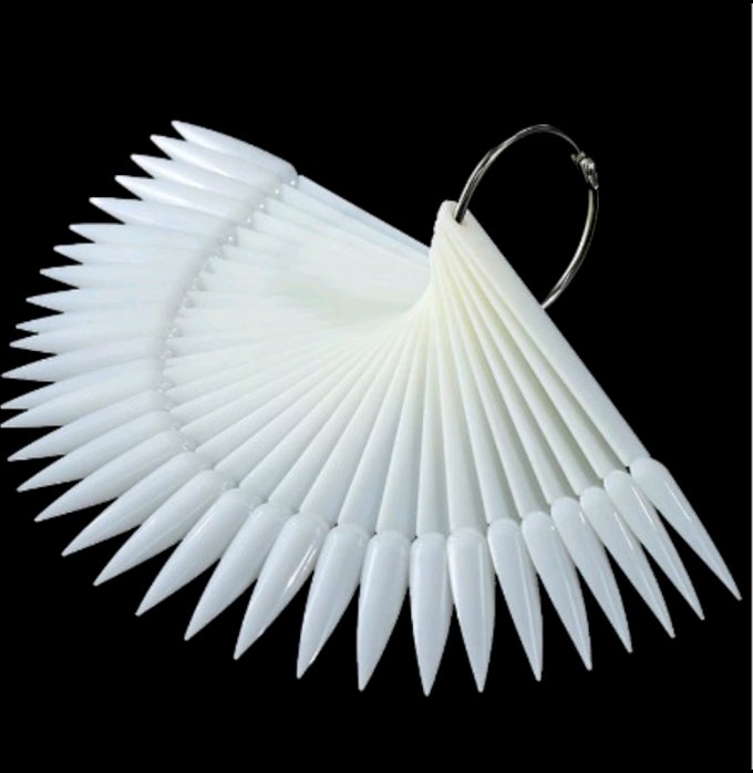 Mostruario estileto natural com 50