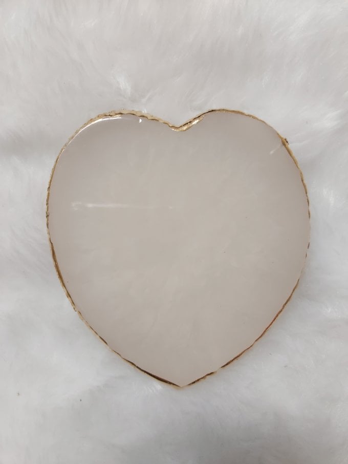 Pedra jade coração