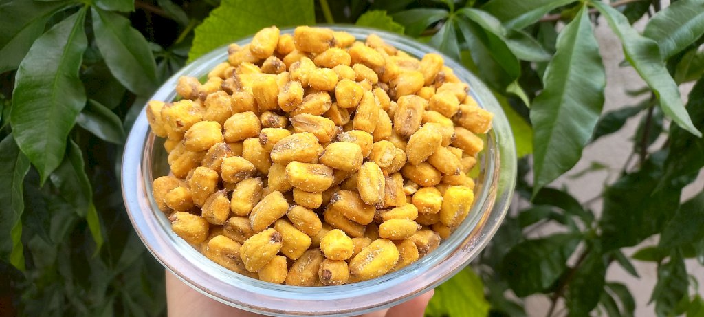 MILHO ESPANHOL TORRADO DE MOSTARDA E AROMA DE MEL