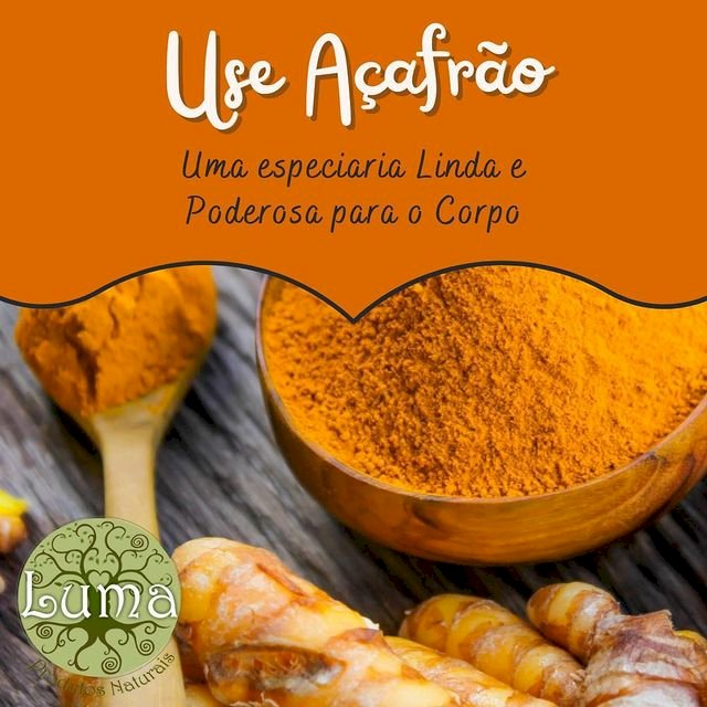 Açafrão Premium em Pó (Cúrcuma) 100g