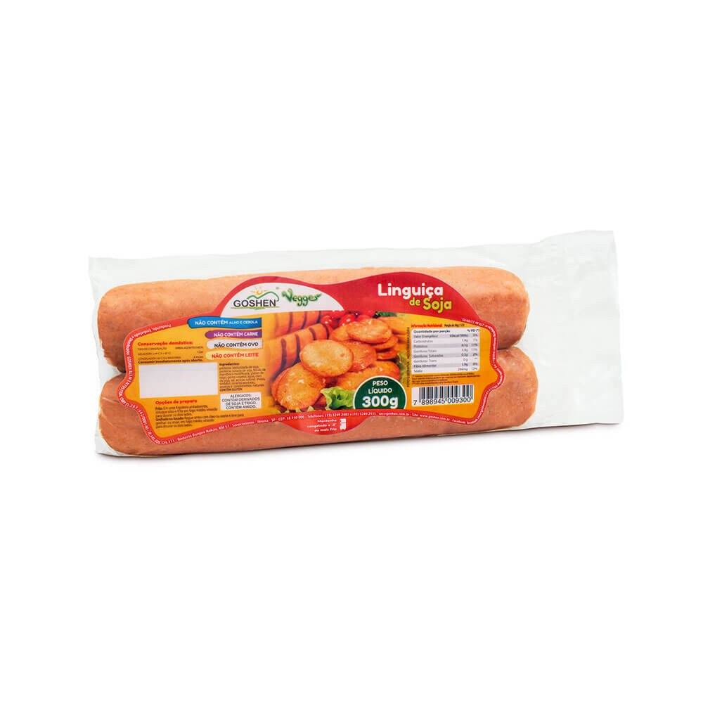 LINGUIÇA DE SOJA GOSHEN 300G
