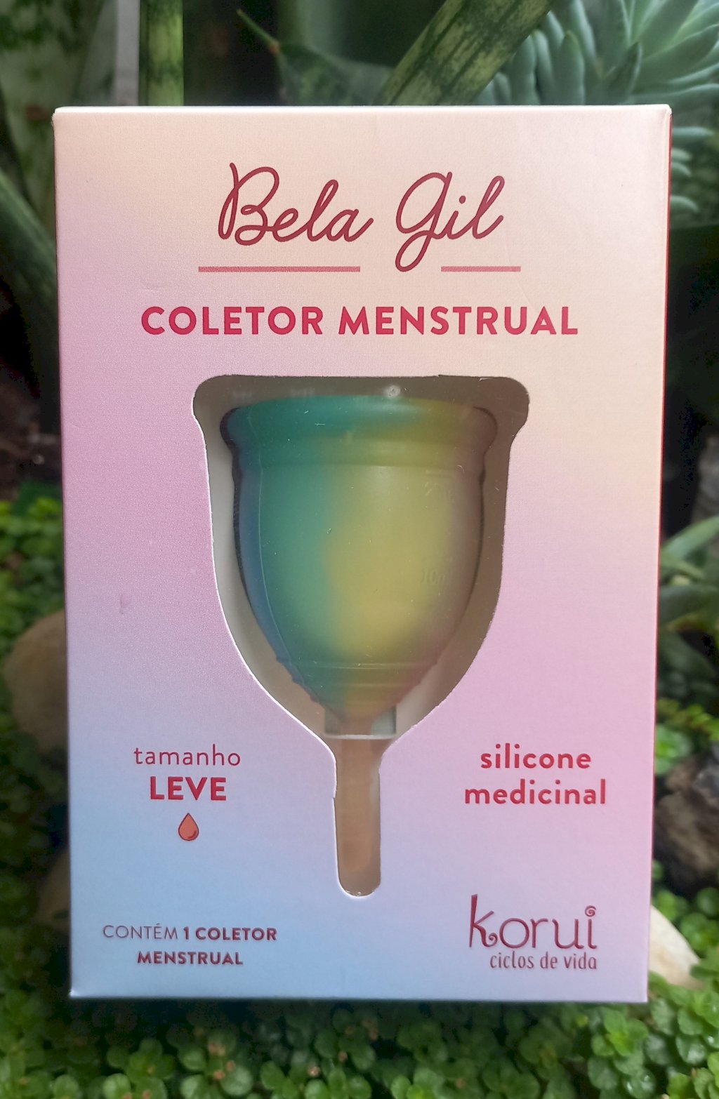 COLETOR MENSTRUAL TAMANHO LEVE (BELA GIL) - KORUI