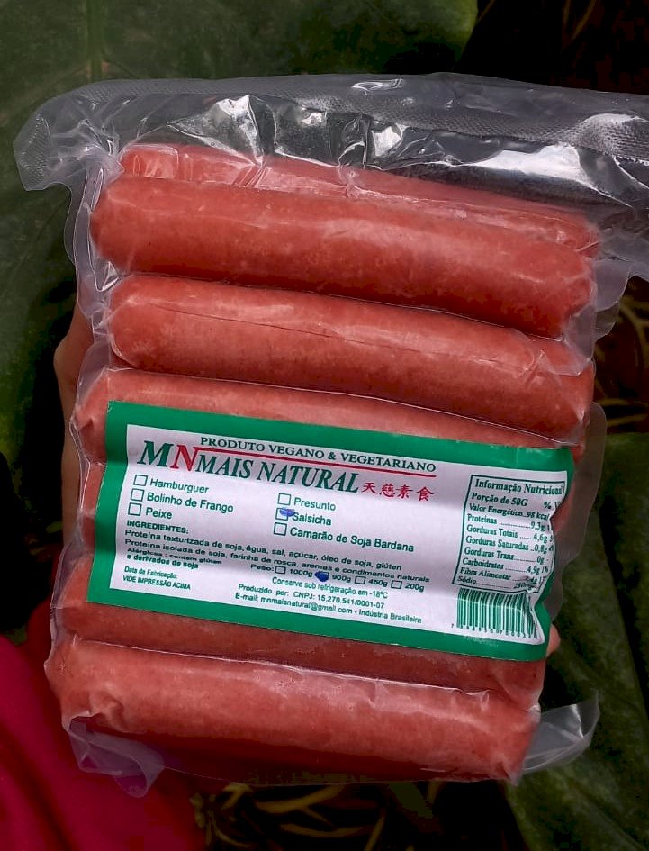 Salsicha de Soja | Mais Natural 900g
