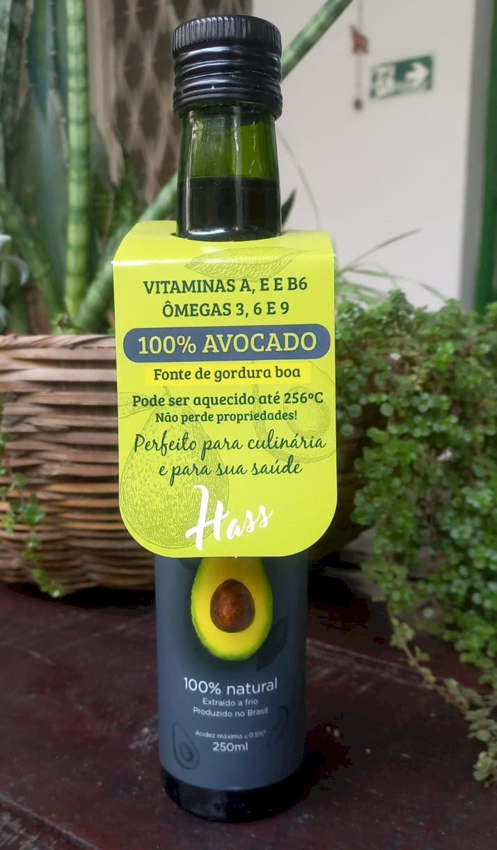 AZEITE DE ABACATE EXTRA VIRGEM 250ML