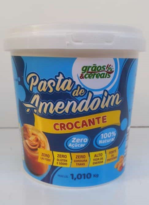PASTA DE AMENDOIM CROCANTE 1KG 