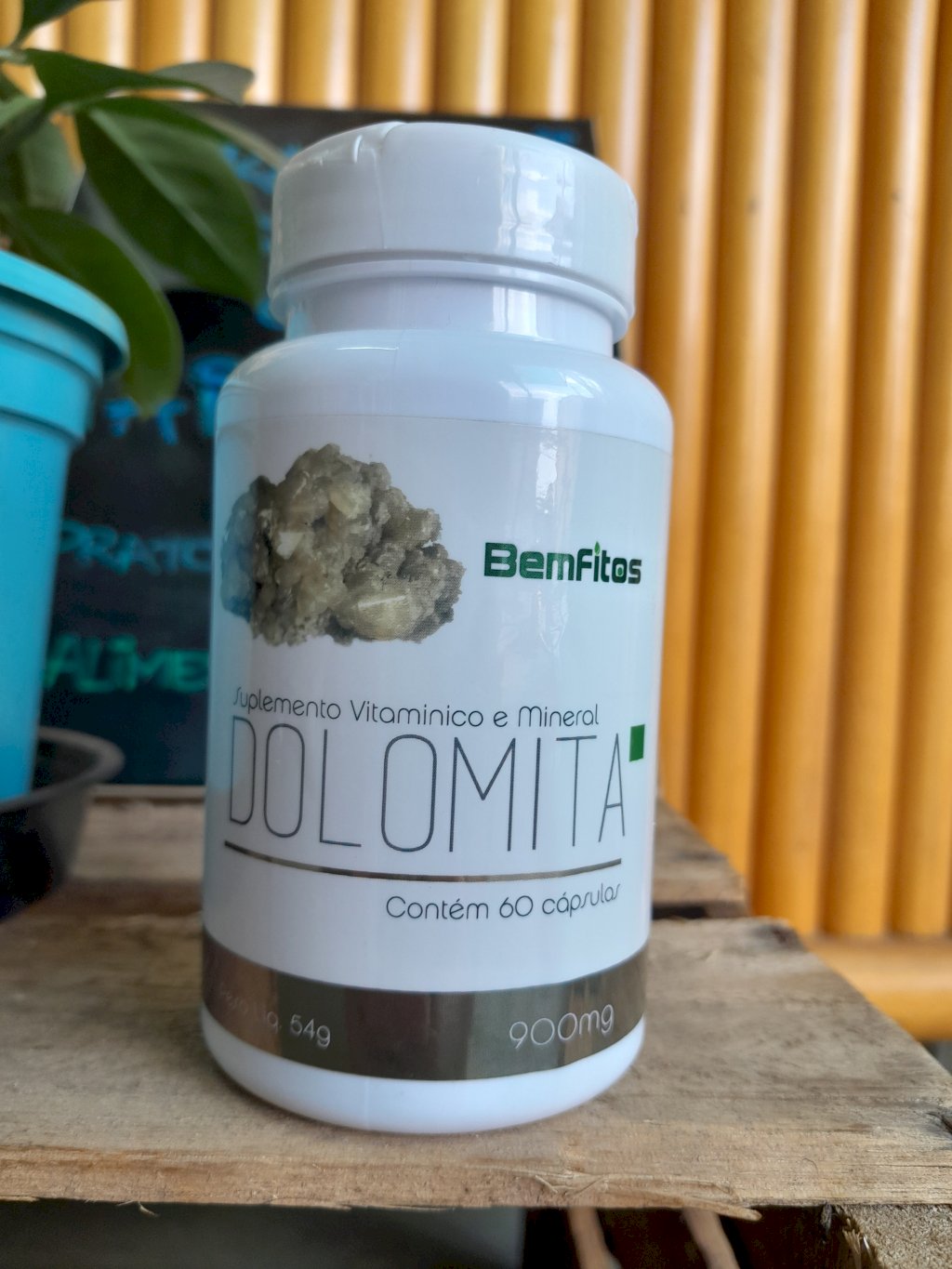 DOLOMITA - CONTÉM 60 CÁPSULAS - BEMFITOS