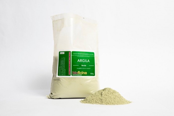 ARGILA VERDE - PACOTE DE 500G