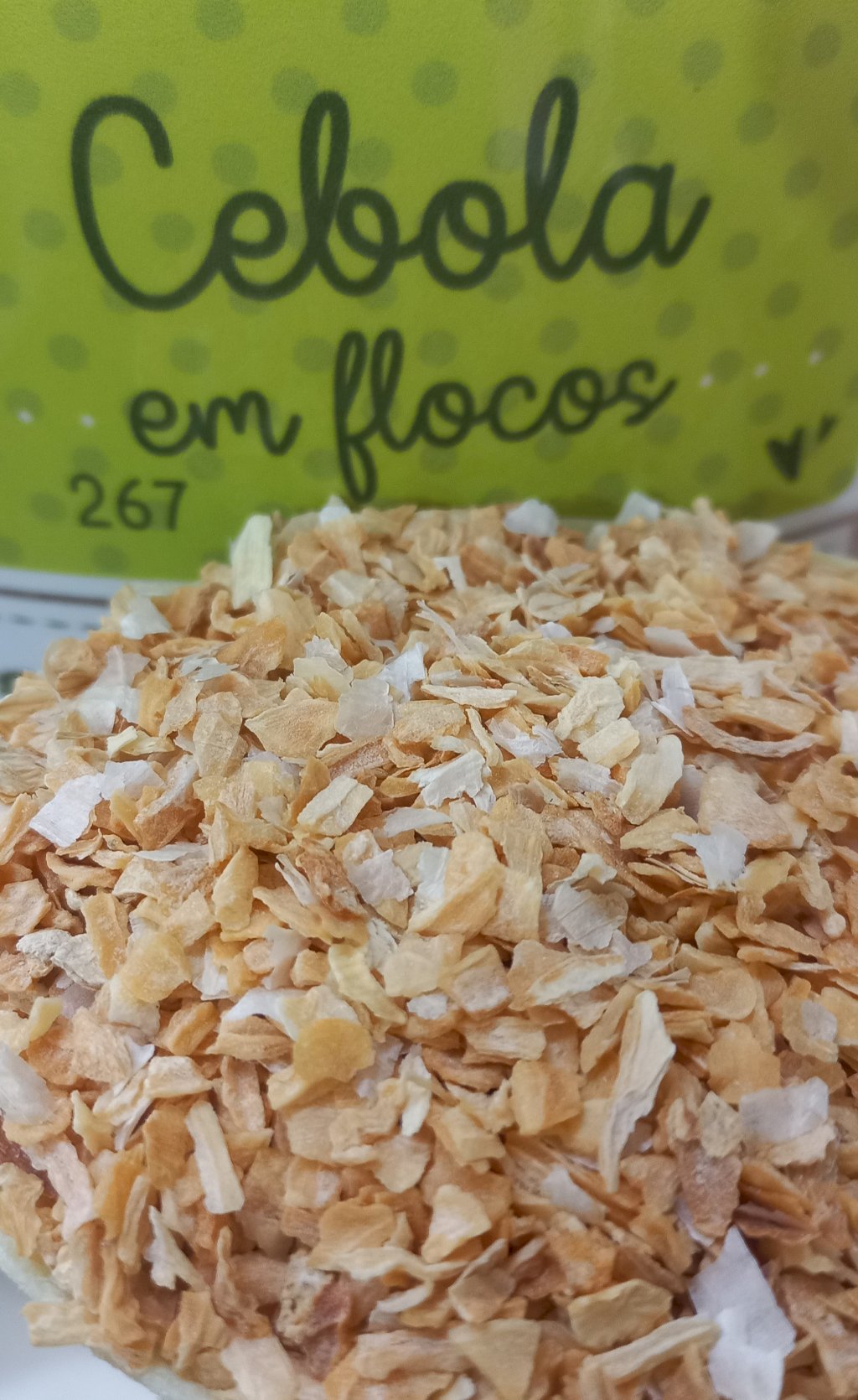 Cebola Desidratada em Flocos 100g