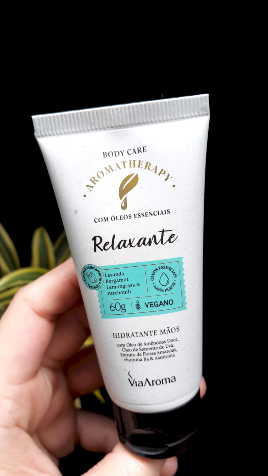 HIDRATANTE MÃOS VIA AROMA - RELAXANTE 60G