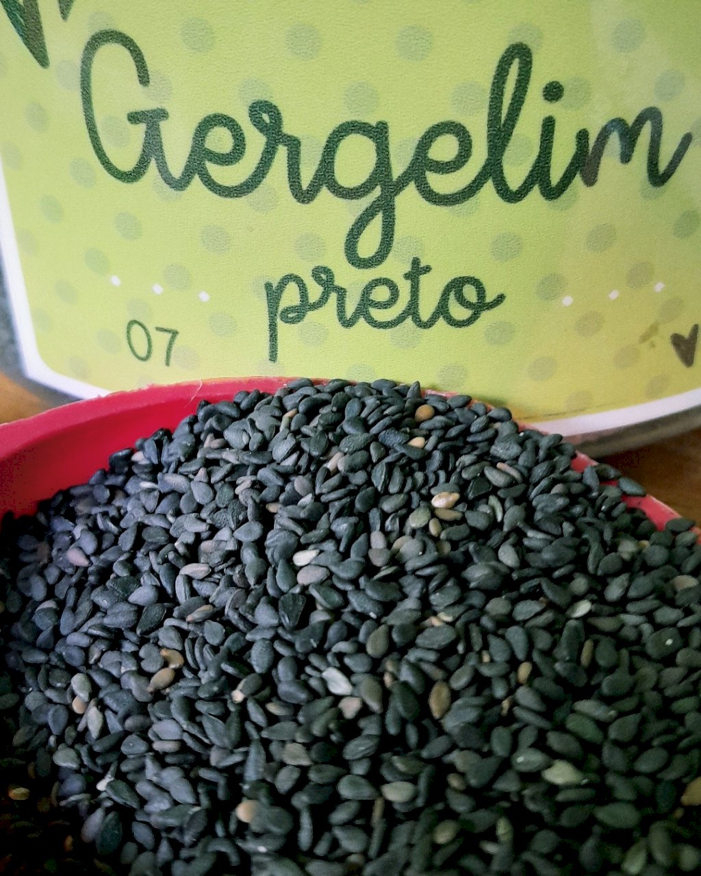GERGELIM PRETO (100G)