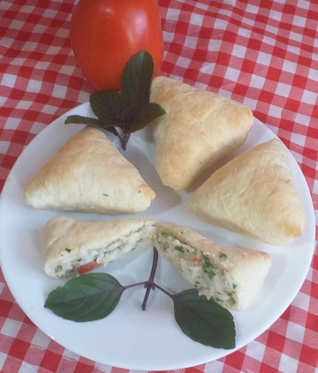 Mini Esfirras de Queijo de Castanha de Caju | 15 Unidades | Nutriciente