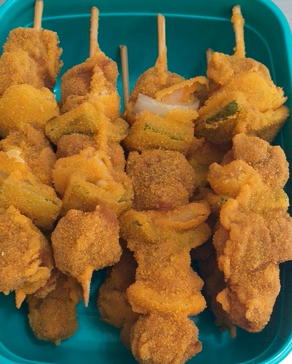 Espetinho Vegano à Milanesa | Nutriciente