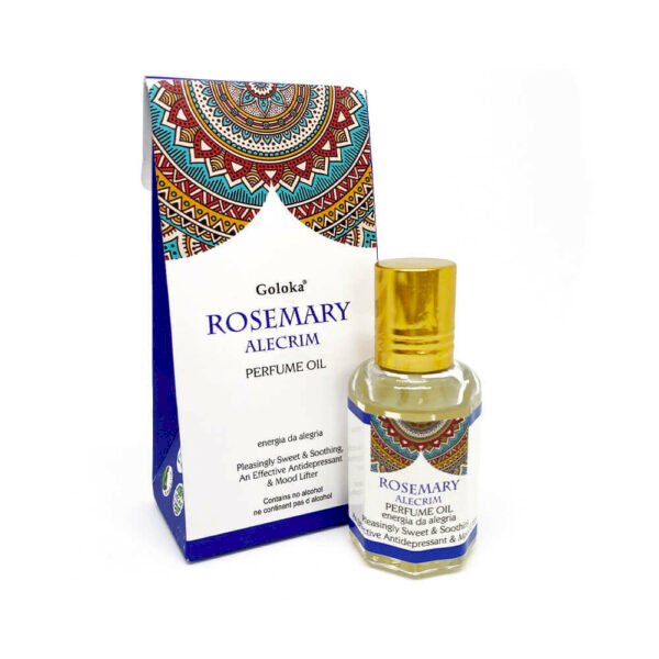 PERFUME INDIANO ROSEMARY ALECRIM - GOLOKA 10ML