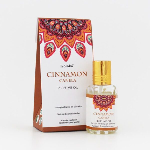 PERFUME INDIANO CINNAMON CANELA - GOLOKA 10ML