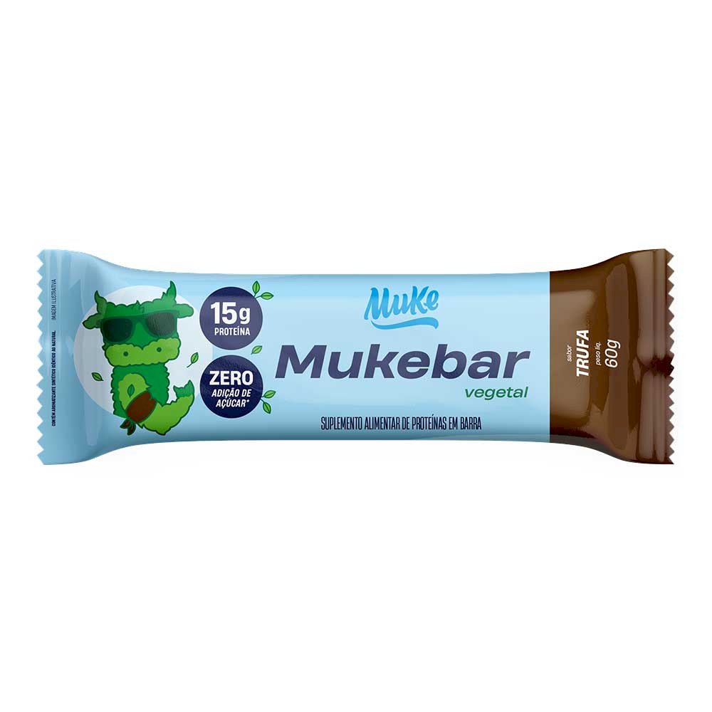 MUKEBAR VEGETAL 15G DE PROTEÍNA - ZERO AÇÚCAR