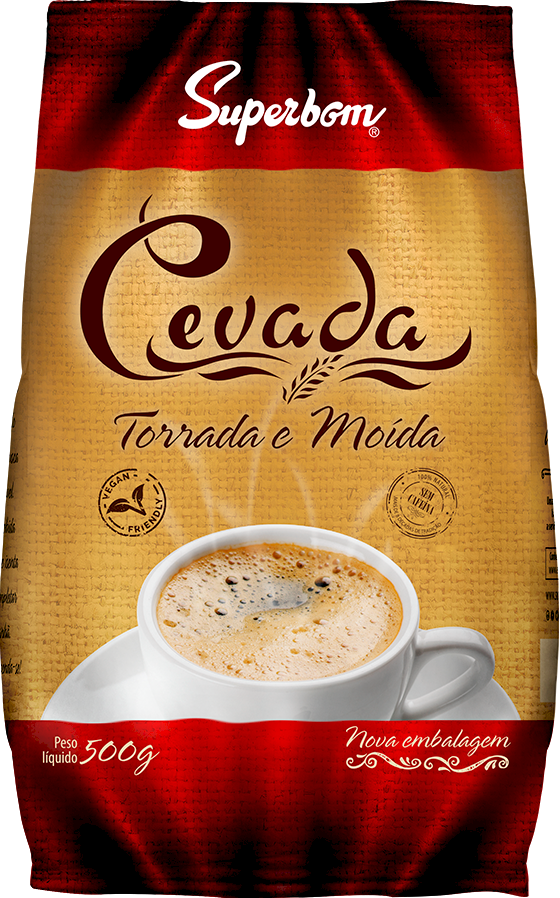 CEVADA TORRADA E MOÍDA 500G - SUPERBOM