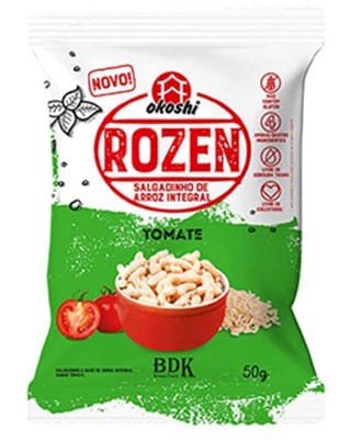 SALGADINHO DE ARROZ INTEGRAL TOMATE 50G
