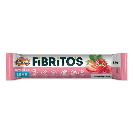 FIBRITOS - BARRA DE FIBRAS E CEREAIS DE FRUTAS VERMELHAS 25G