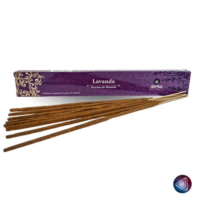 INCENSO DE MASSALA LAVANDA (8 VARETAS) - ATRIA