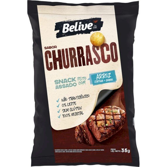 SALGADINHO SABOR CHURRASCO - BELIVE