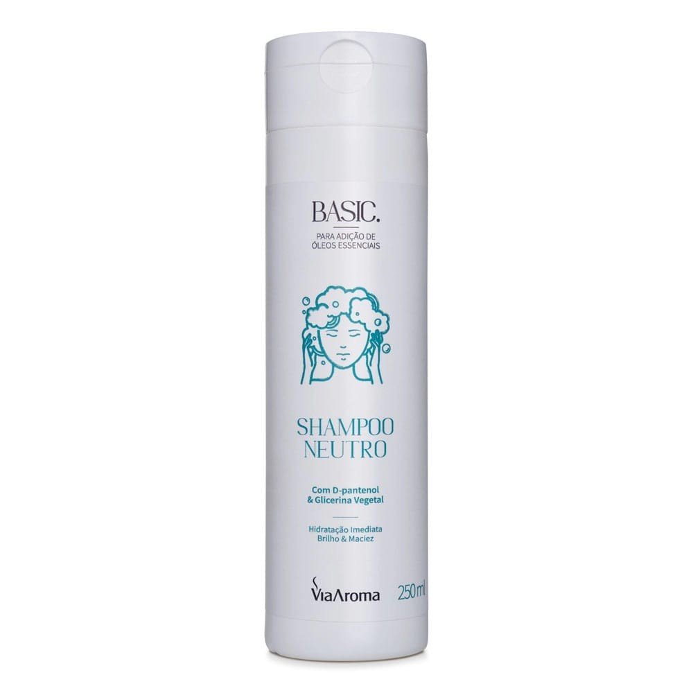 SHAMPOO NEUTRO 250ML - VIA AROMA
