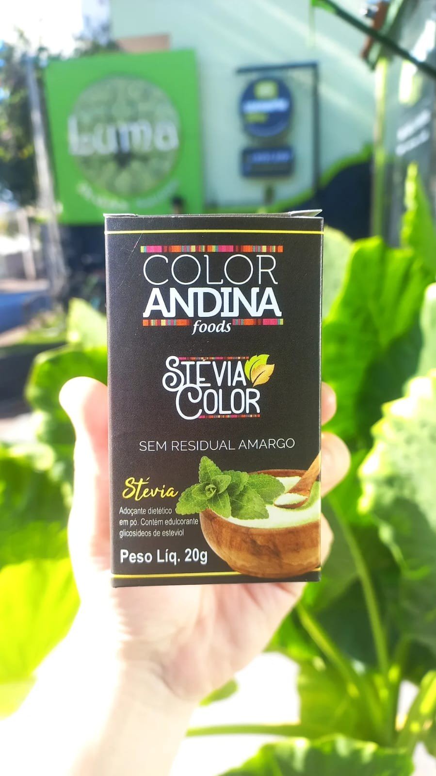  STEVIA COLOR - 20G COLOR ANDINA 