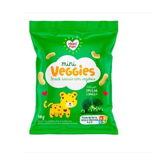 MINI VEGGIES (ERVILHA E BRÓCOLIS) 18G
