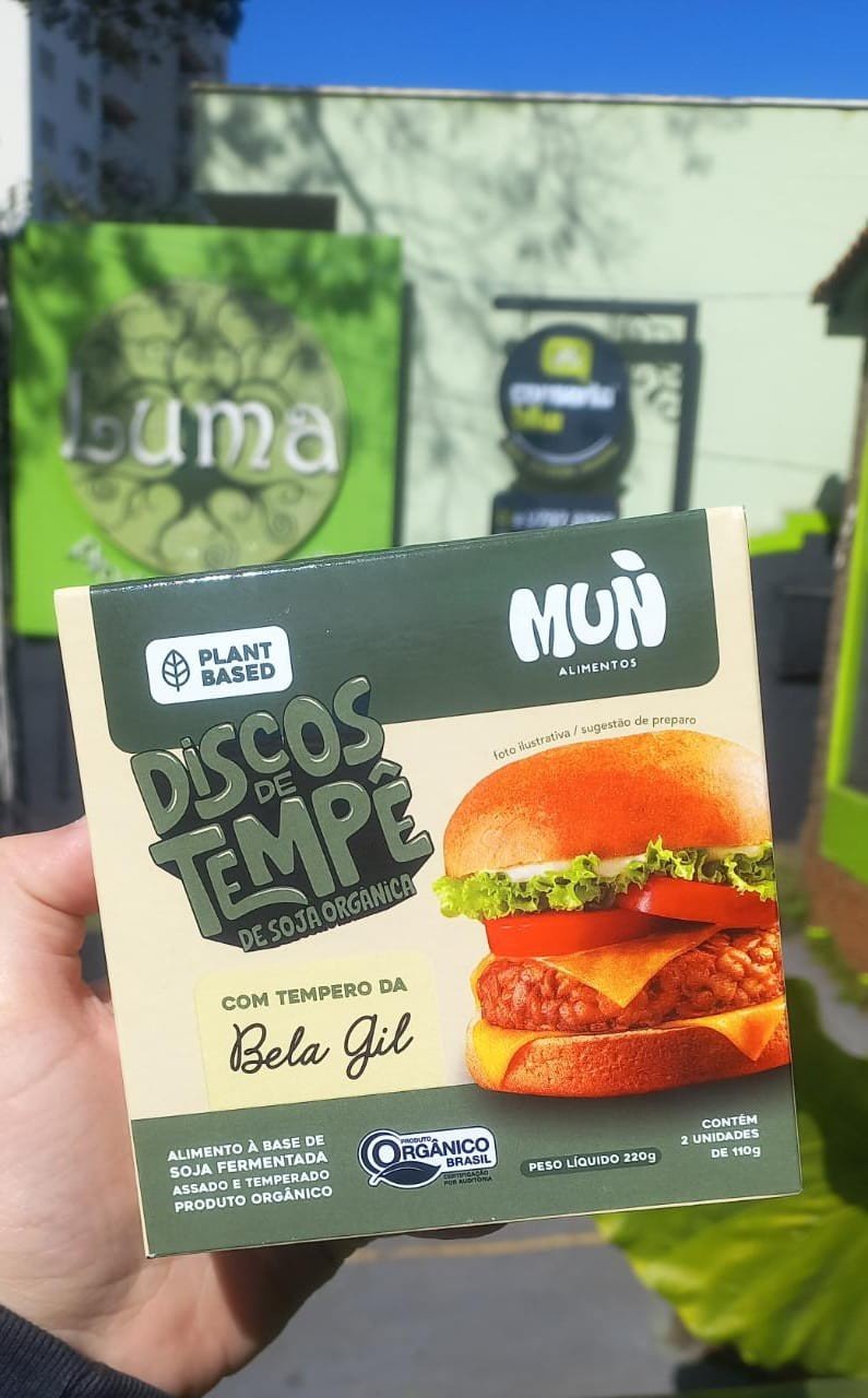 DISCO DE TEMPÊ DE SOJA ORGÂNICO 220G