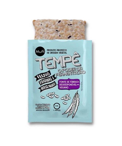 TEMPÊ DE FEIJÃO FRADINHO E ARROZ NEGRO 275G