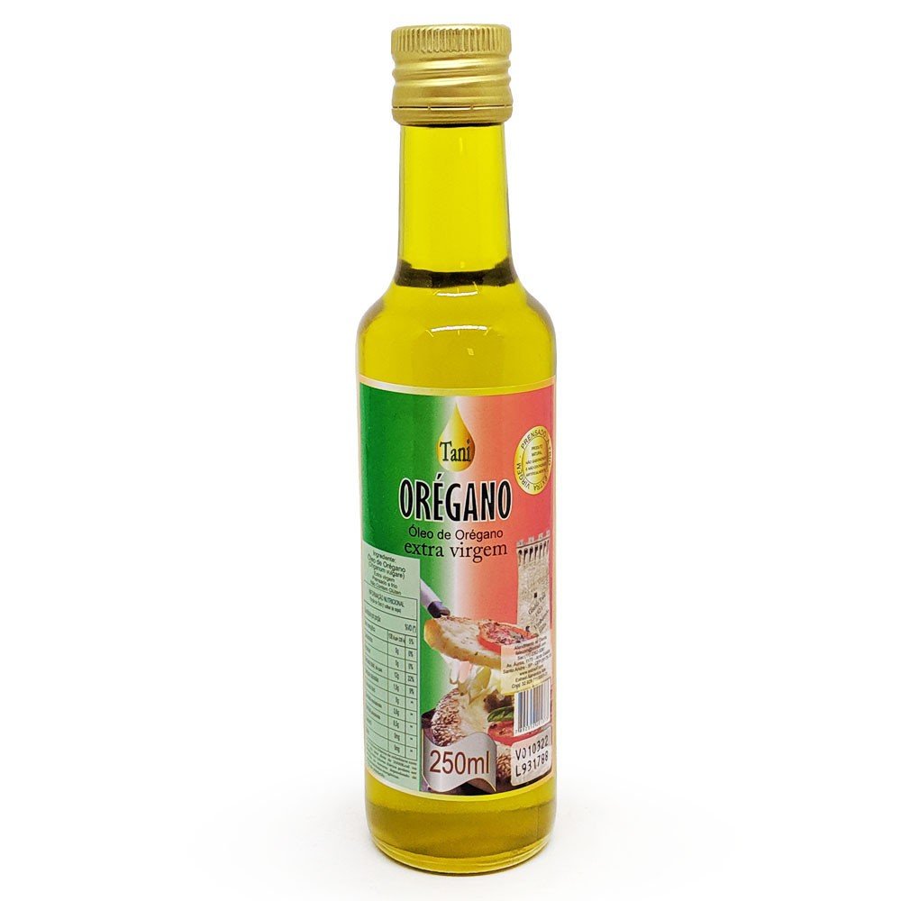 ÓLEO DE ORÉGANO EXTRA VIRGEM 250ML - TANI