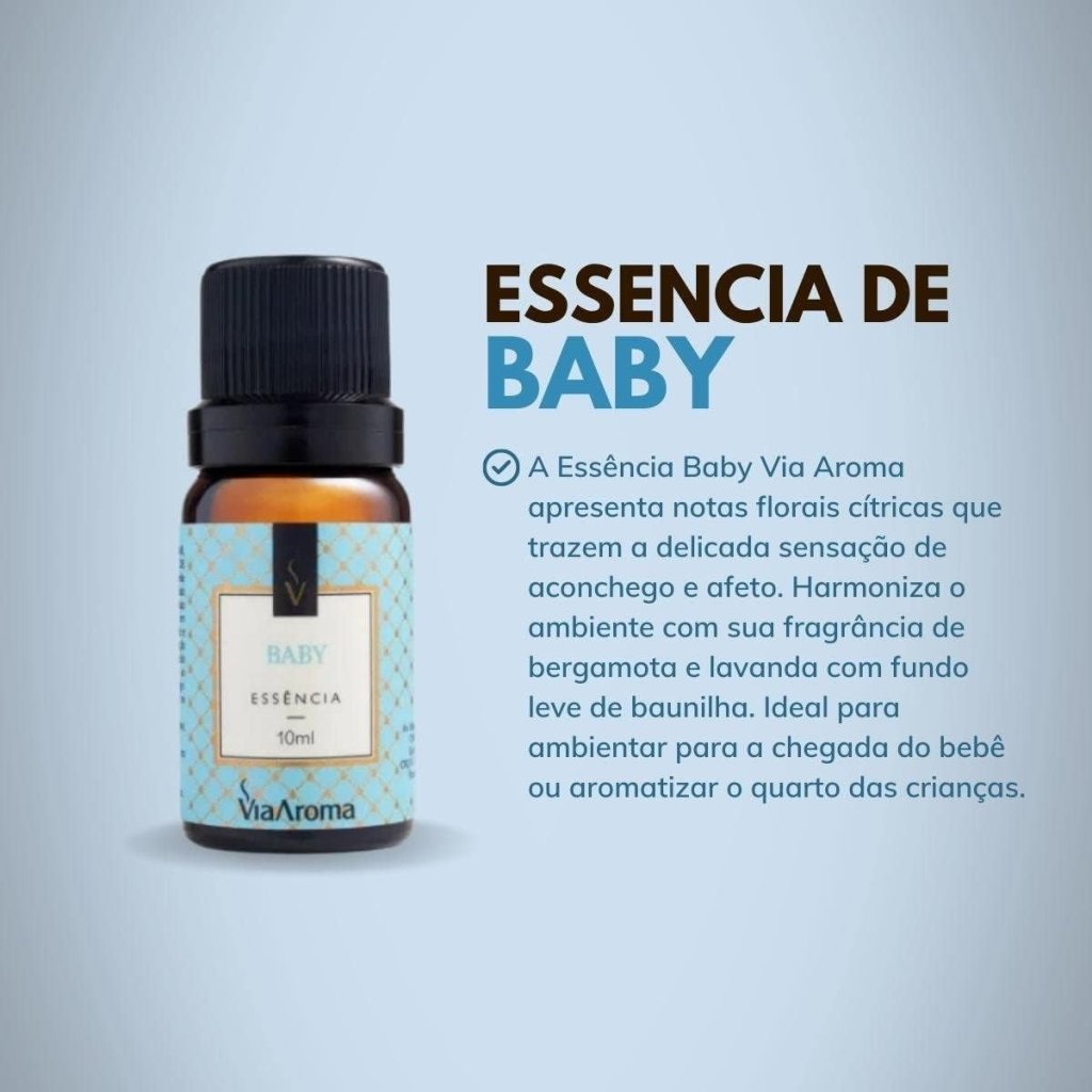 BABY ESSÊNCIA - VIA AROMA 10ML
