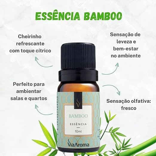 ESSÊNCIA DE BAMBOO - VIA AROMA 10ML