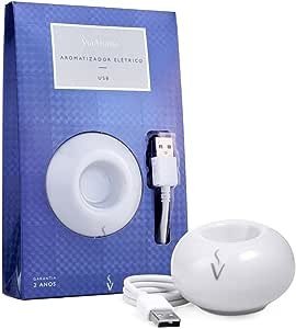 AROMATIZADOR ELÉTRICO DE PORCELANA USB - VIA AROMA