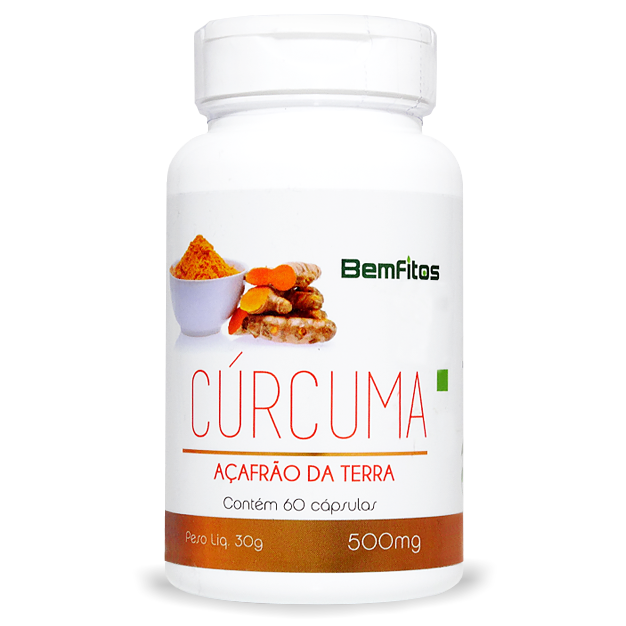 CÚRCUMA - 60 CÁPSULAS DE 500MG