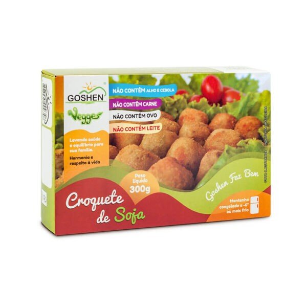 CROQUETE DE SOJA 300G - GOSHEN
