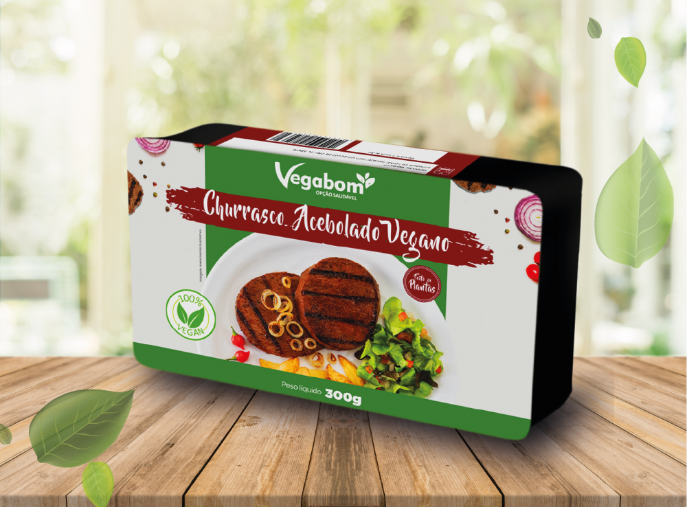 CHURRASCO ACEBOLADO VEGANO VEGABOM 300G