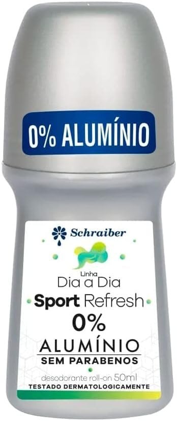 DESODORANTE ROLL ON SPORT REFRESH - SCHRAIBER 50ML